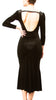 DRESS - Winter in Paris, V-neckline (Velvet)