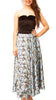 SKIRT - Flare Wrap Maxi (Satin)