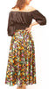 SKIRT - Flare Wrap Maxi (Satin)