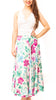 SKIRT - Flare Wrap Maxi (Satin)