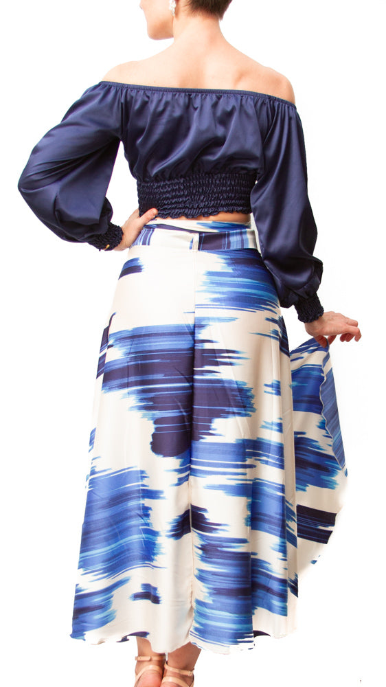 SKIRT - Long Eva Wrap (Satin)