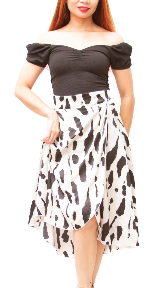 SKIRT - Short Eva Wrap (Satin)