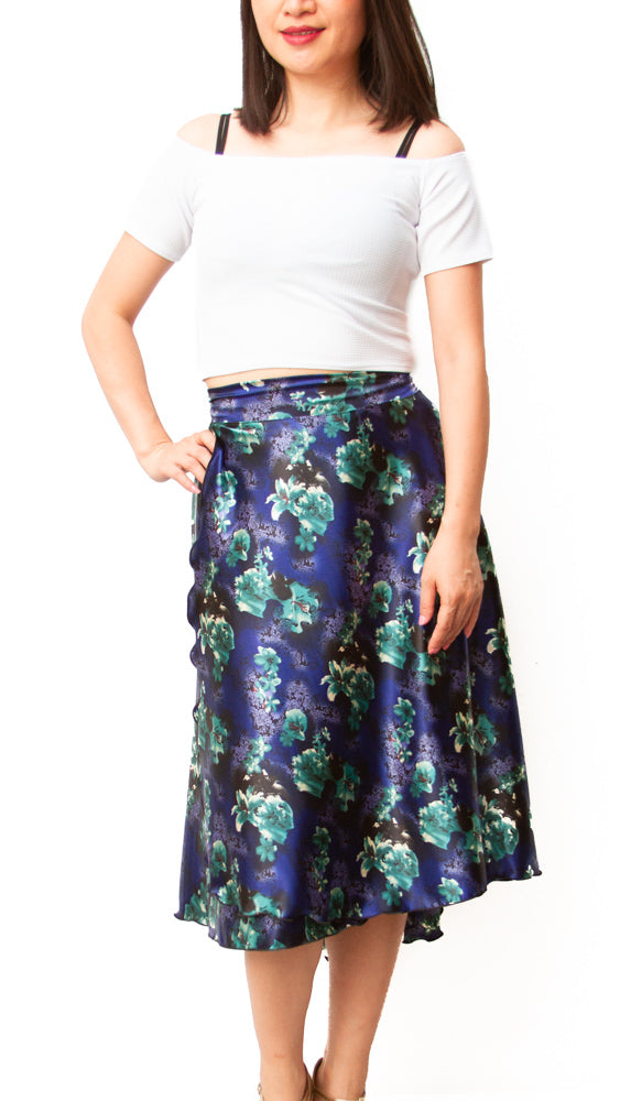 SKIRT - Short Eva Wrap (Satin)