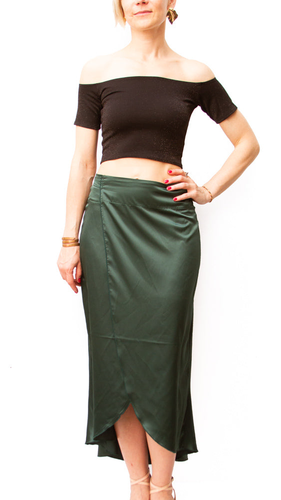 SKIRT - Wrap (Satin)