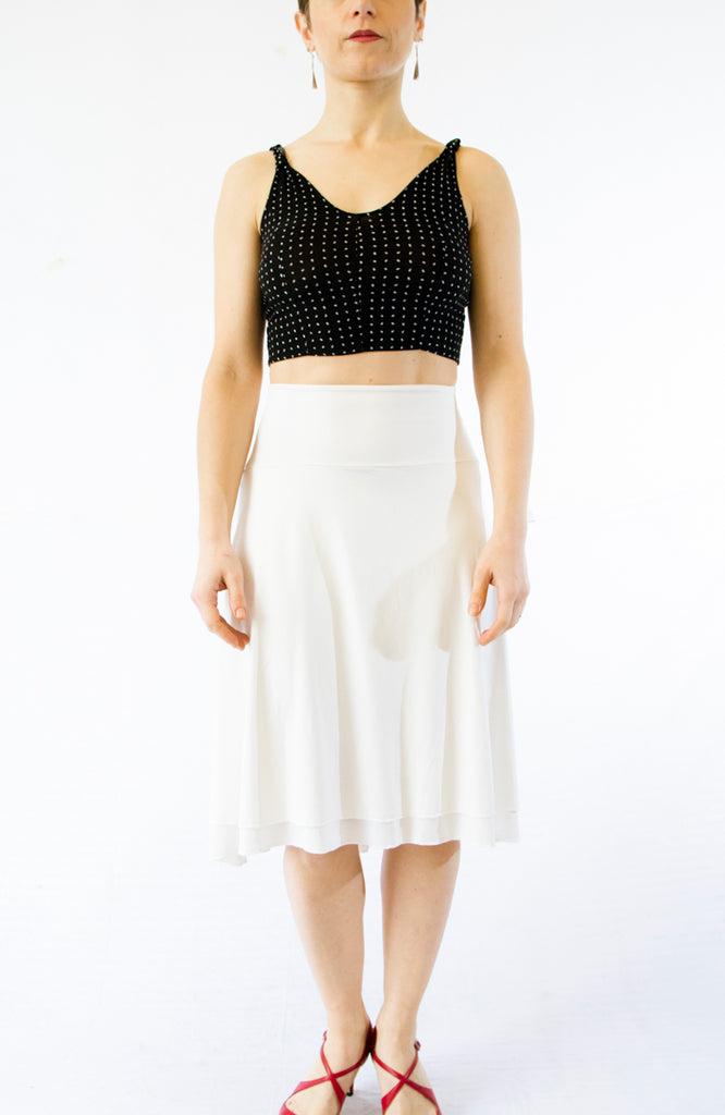 SKIRT - A-Line Skirt Double Layer